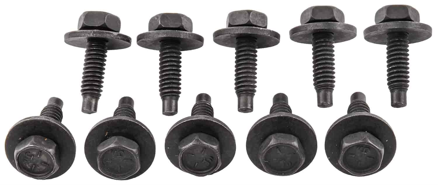 #675 Dogpoint Body Bolts For Mopar 1/4-20 x 1" Long 7/16 Hex 5/8 Washer Qty-25
