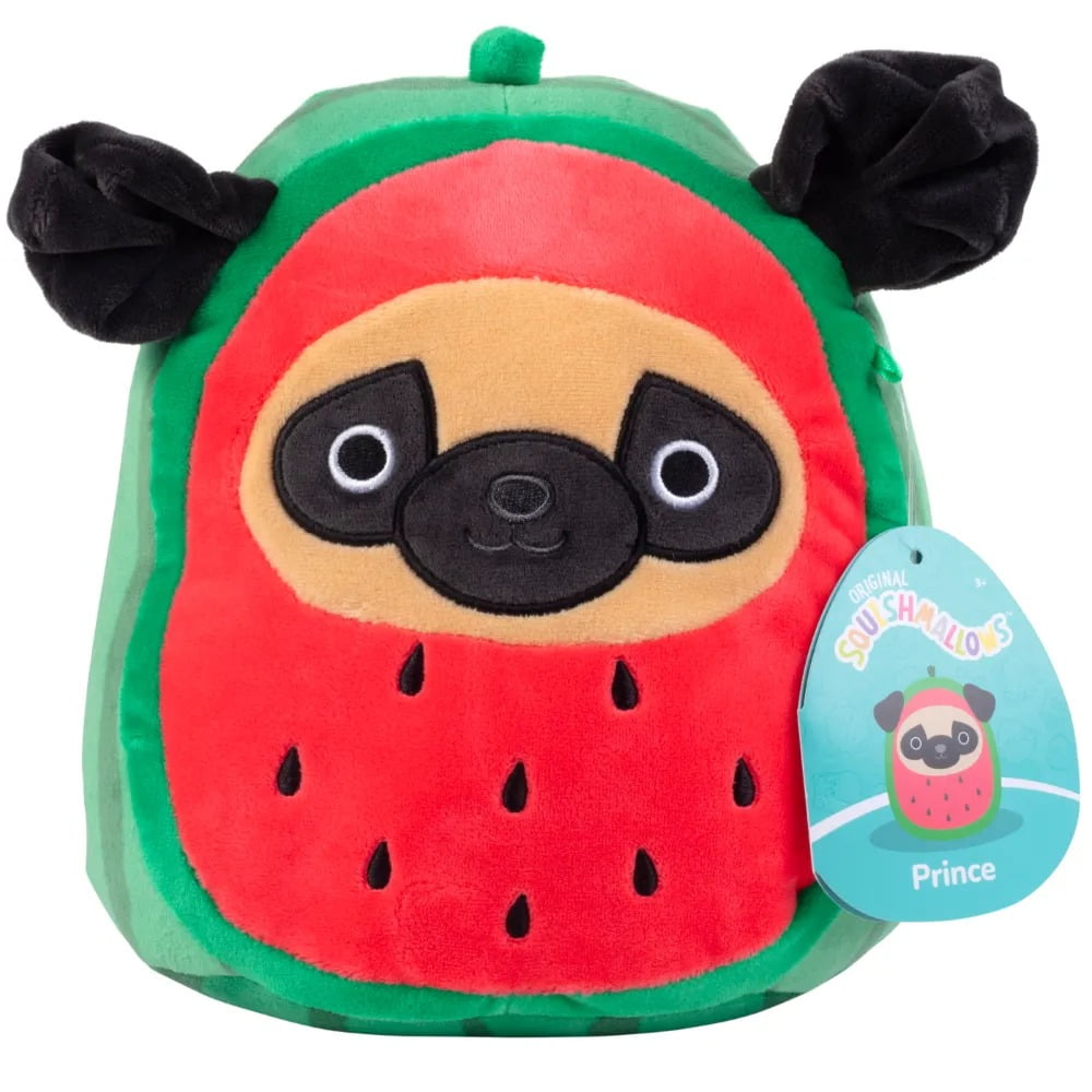 Squishmallows 8" Pug, Axolotl & 10" Hippo 3-Squish Value Pack - Get ONE Jumbo & Two Small Official Jazwares Plush for Less - Collectible Soft Squishy Stuffed Animal Toy Gift Set for Kids, Girls Boys