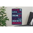 thumbnail image 2 of Atlanta Braves 11" x 19" In This House Sign - No Size, 2 of 2
