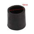 thumbnail image 3 of Unique Bargains 8Pcs Furniture Table Chair Round Rubber Leg Tip Cap 18mm Inner Diameter, 3 of 3