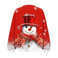 thumbnail image 6 of WXLWZYWL Womens Ugly Christmas Sweater Funny Sweatshirts Holiday 3D Print Trendy Cute Long Sleeve Pullover 2024 Loose Christmas Sweaters Pullover, 6 of 6