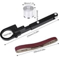 thumbnail image 5 of Belt Sander Adapter Angle Grinder Polishing Attachment Mini Belt Sander Tool, 5 of 5