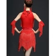 thumbnail image 2 of Jive Cha Cha Ballroom Dance Dancer Workout Performance Uniforms Dresses Outfits, 2 of 3