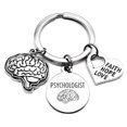 thumbnail image 1 of Psychologist Keychain, Child Psychologist Keychain, Psychology, Psych Student Gift, Human Brain Keychain, Faith Hope Love Keychain, Doctor Gift, Neurologist Gift, Psychologist Key Ring, 1 of 4