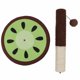 thumbnail image 1 of Poste rascador para gatos, rascador Vertical de Sisal Kiwi con bola colgante para gatos de interior, entrenamiento de escalada, 1 of 8