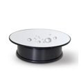 thumbnail image 1 of 20.5cm Mirror Model Display Stand Electric Rotating Jewelry Display Stands Motorized Rotary Turntable Base USB/Battery Powered ,Silent and Smooth Operation, 1 of 7