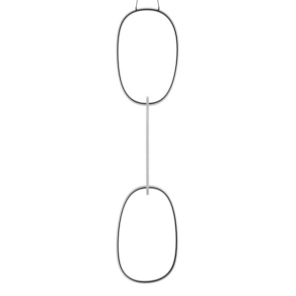 Avenue Lighting Hf5026 Circa Led 26" Wide Led Abstract Pendant - Black