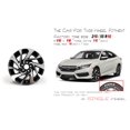 thumbnail image 4 of 16" 16X7 New Single Alloy Wheel for Honda Civic 2016-2021 Machined BLACK OEM Design Replacement Rim, 4 of 4