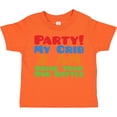 thumbnail image 3 of Inktastic Party at My Crib Boys or Girls Toddler T-Shirt, 3 of 5