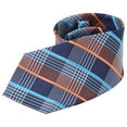 thumbnail image 1 of Cravate, 57,5 Po Longue Durable Exquise Style Classique Polyester Soie Hommes Cravate Haute Densité 3,1 Po de Large pour Réunion pour Bureau pour Fête, 1 of 8