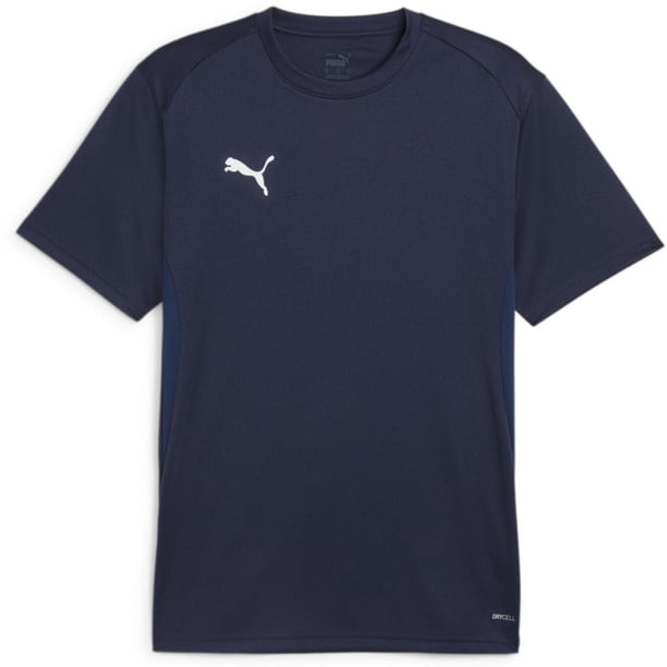 Playera Puma JSY. TeamGOAL para Hombre 658636-06 azul marino L