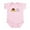 Petal Pink, variant on CafePress - Little Meatball Body Suit - Baby Light Bodysuit, Size Newborn - 24 Months