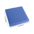 thumbnail image 3 of chaungfeng Cushion for Elderly with Memory Foam, 18.8x18.8 Inches Large Square Seat Cushion for Recliner Chair, Floor Pillow, Truck Seat Cushion Sofa Cushion Sponge Pads (Blue), 3 of 7