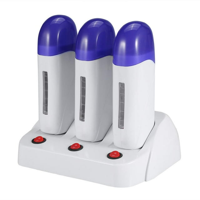 Garosa 3 Types de Rouleau Dépilatoire en Cartouche pour Cire, Appareil d'Épilation, Appareil Dépilatoire, Machine d'Épilation