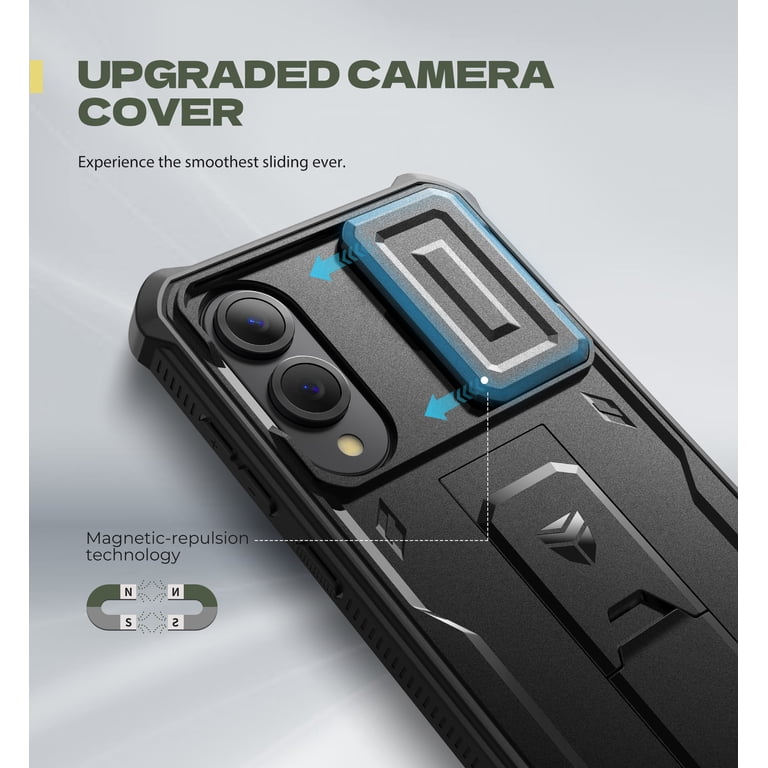 Dexnor Samsung Galaxy S25 Edge Case with Camera Cover photo 3