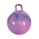 thumbnail image 3 of Pelota saltarina con asa de 55 cm de diámetro para niños de guardería. Juego de saltos para niños. Púrpura claro, 3 of 9