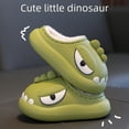 thumbnail image 2 of Zapatillas de algodón para niños, de invierno, con bolsa con sensación de caca de EVA, con tacón impermeable, antideslizantes, con forro polar, cálidas, para bebés, 2 of 6