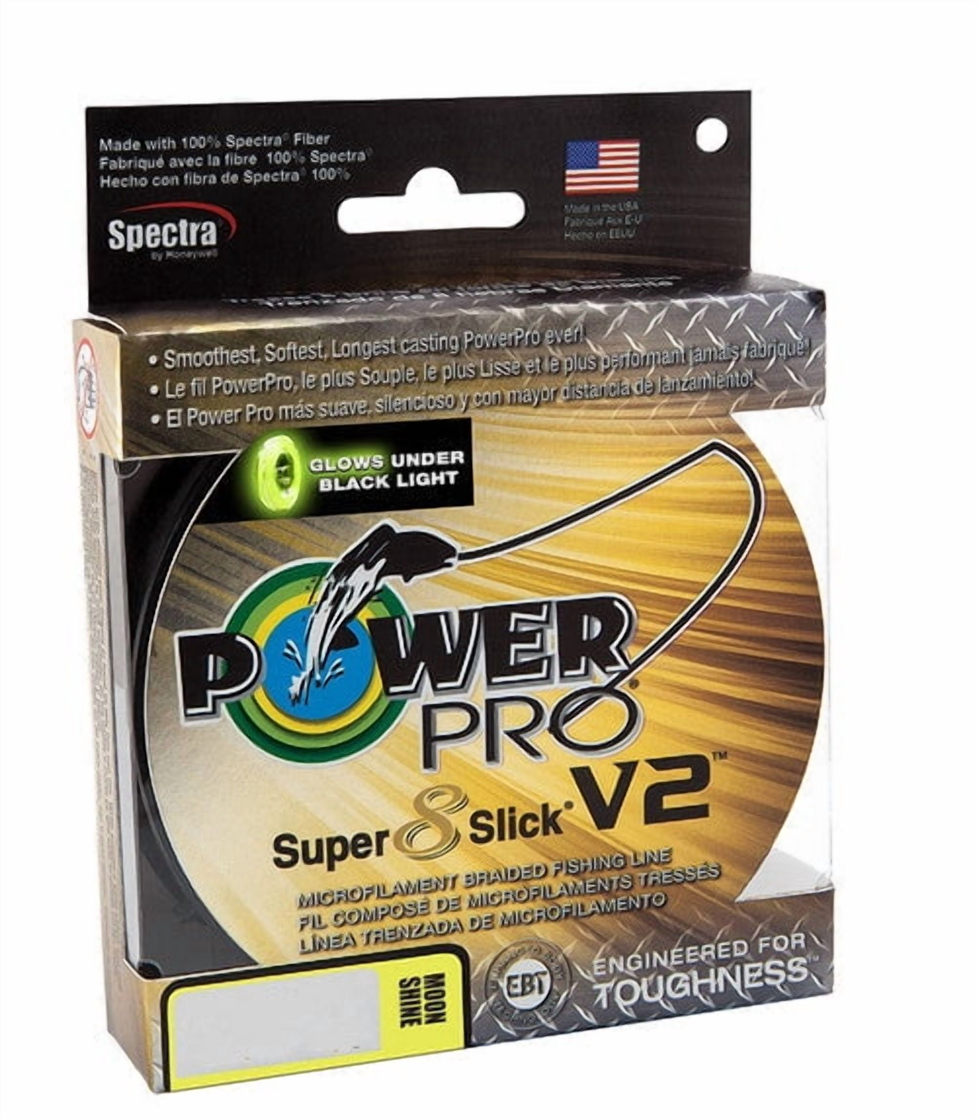 PowerPro Braided Fishing Line, Ppr Ssv2 80Lb 3000Yd Aquagrn,  [31500803000C]