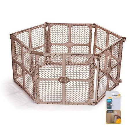 Summer Infant - Secure Surround Play Safe Playard with Bonus Outlet Shield