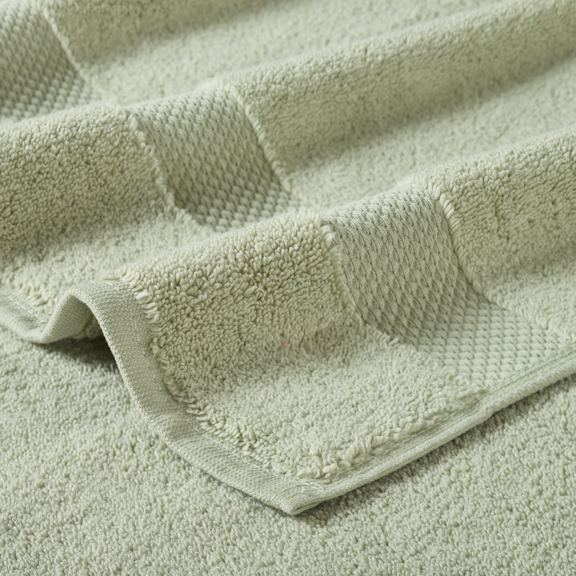 Better Trends Washcloths For Body And Face, 100% Cotton, Soft, Absorbent, Zero Twist Cotton Baby Wash Cloth, Shower, Travel, Dark Sage Small Towel, 12"X12", 12 Pack