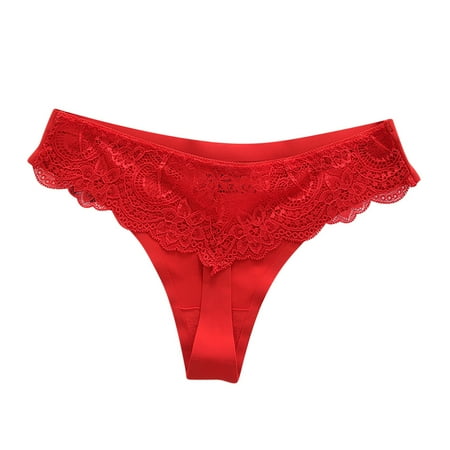 Women s High Waist Leak Proof Panties  Plus Size  Solid Lace  Underwear Shorts  Crotch Seamless  Breathable  for Workout  Everyday Use  Comfortable Seamless Design  Womens Tops Plus Size | Red L