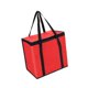 thumbnail image 3 of Bolsa isotérmica para 6 vasos, bolsa para llevar, bolso de mano grande para bebidas, reutilizable. Rojo, 3 of 9