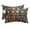 Brown, Black, White, variant on Coastal Fish Outdoor Pillows for Chaise Lounge Chair Waterproof Lumbar Pillows with Insert&Adjustable Strap Beach Headrest Pillow Cartoon Love Heart Bones Animals Paw Print Pool Pillow 11"x16"