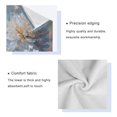 thumbnail image 4 of 3 Piece Bath Towels Set Bath Towel, Hand Towel and Face Towel for Bathroom, Gym, Hotel Large Flower in Full Bloom, 4 of 8