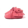 thumbnail image 3 of Infant Baby Girls and Boys Premium Soft Sole Moccasins Tassels Prewalker Anti-Slip Toddler Shoes, 3 of 11