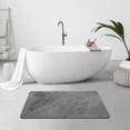 thumbnail image 4 of J&V TEXTILES Marble 24x15 Stone Bath Mat Diatomaceous Earth Shower Mat Non-Slip Super Absorbent Diatomite for Bathroom Floor Quick-Drying Easy to Clean Gray Marble, 4 of 9