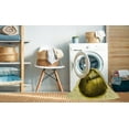 thumbnail image 2 of Ahgly Company Machine Washable Indoor Square Transitional Oak Brown Area Rugs, 3' Square, 2 of 7