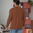 thumbnail image 4 of HAOMEILI Men's Long-Sleeve Soft Touch Cardigan Sweater, 4 of 7