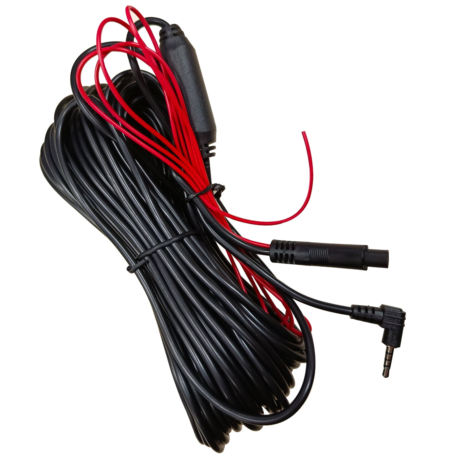 49FT/15M Rear View Mirror Backup Camera Cable with kaba, Longer 4 pin