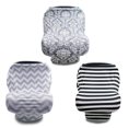 thumbnail image 4 of Cubierta De Lactancia Materna Carseat Canopy Baby Car Seat Covers Cubierta De Cochecito Infantil Bufanda De Enfermería Speravity BA001185-02, 4 of 6