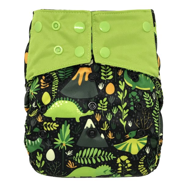 Reusable Diaper Cover Waterproof Shell for Baby Prefold Cloth Diapers, Flats or Inserts