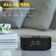 thumbnail image 2 of Reloj despertador Sound Machine Odokee Bluetooth 10W blanco, 2 of 9
