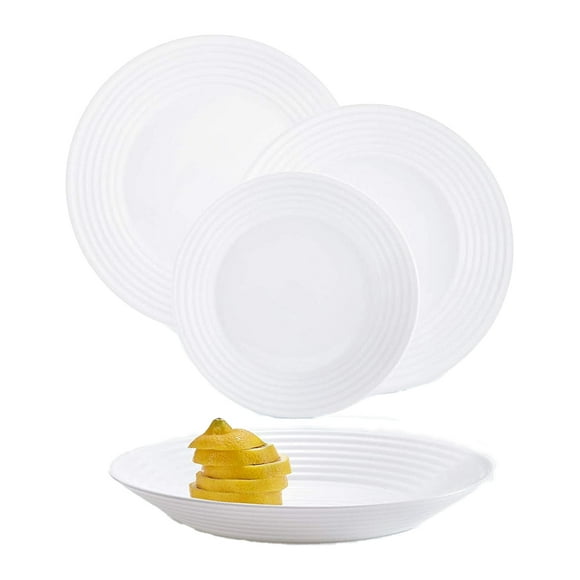 Juego de 4 Platos Hondos Luminarc Harena de Opal 21 cm