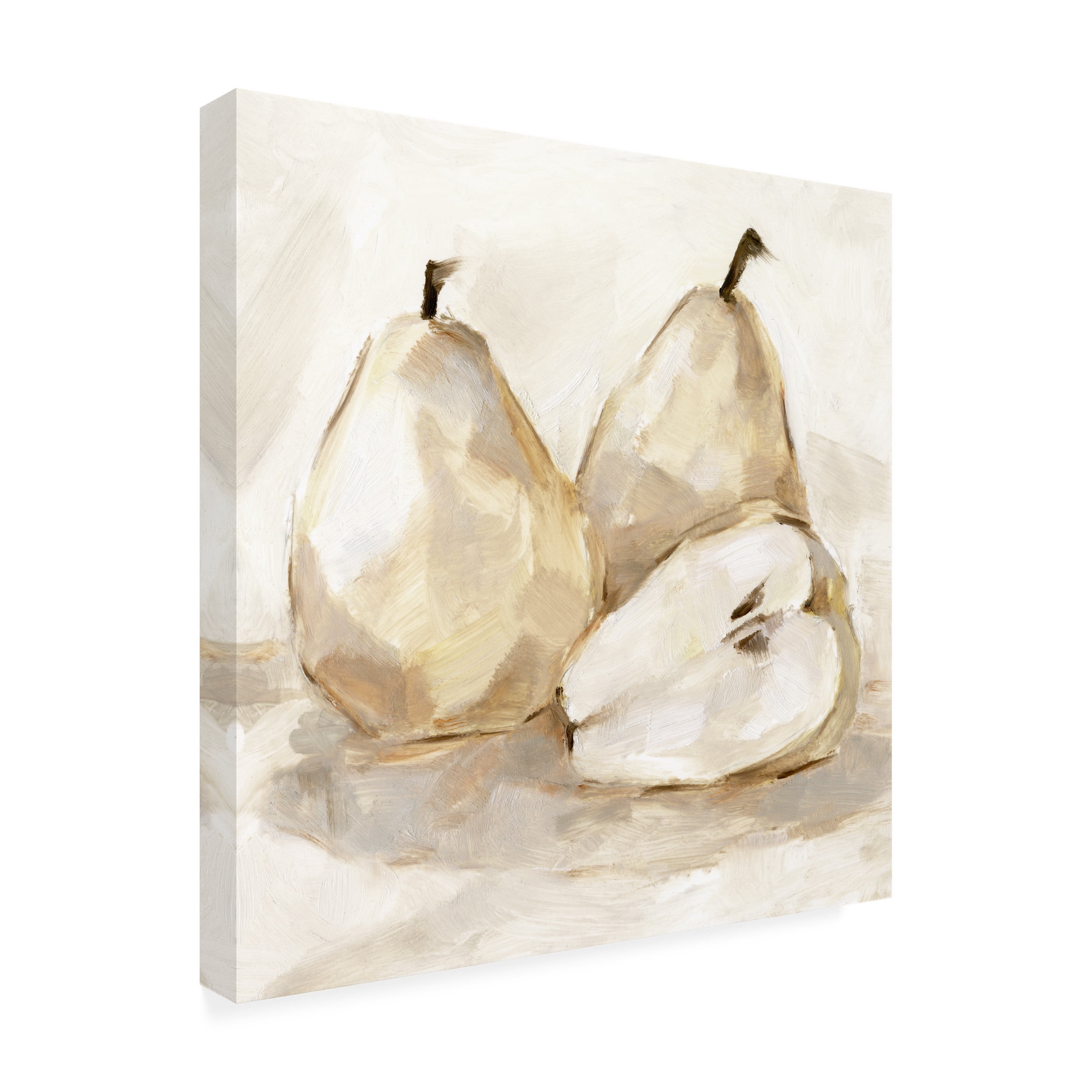 Ethan Harper 'White Pear Study I' Canvas Art