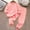 Pink, variant on Teen Girl Pajamas Set Solid Pullover Crewneck Soft Summer Pajamas Sleepwear Outfits Girls Pjs Size 15-16 Years