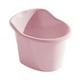 thumbnail image 1 of Cubo de baño para bebés, bañera para niños, base antideslizante, cómodo asiento de baño para sentarse y sumergirse, para niños de 5 a 8 años Rosa, 1 of 8
