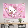 thumbnail image 6 of Hello Kitty Tapestry, Wall Hanging Tapestry, Wall Art Tapestries Poster, Home Decor For Bedroom Living Room Dorm, 60"X40", 6 of 8