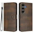 thumbnail image 2 of for Samsung Galaxy F05 Phone Case Wallet Protective Case leather Cover with magnetic closed cBrownit card slot shockproof protection phone case, 2 of 7