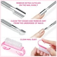 thumbnail image 4 of Professional Nails Tools Manicrure Pedicure Accesory Nails Extension Set with Gel Brush Nails File Clear False Nails, 4 of 8