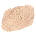 thumbnail image 2 of Apliques de madera ANGGREK Gabinete de Calcomanías de Pared para Ventana de Puerta de muebles 13x9 cm, 2 of 8