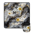 thumbnail image 2 of HELLHERO Sunflower and Butterflies Household Sewing Machine Pad Organizer Sewing Classes Protective Mat to Keep Sewing Accessories for Most Sewing Machine Table, 2 of 5