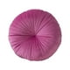 thumbnail image 4 of Cojín redondo, cojín de suelo, elegante y multifuncional, para cama, silla, sofá, Rosa roja, 4 of 9