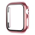 thumbnail image 1 of Vidrio templado + funda para Apple Watch 8 7 funda de teléfono 41mm 45mm 42mm 38mm pulsera protección parachoques funda para Apple Watch 40 44mm funda, 1 of 4