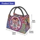 thumbnail image 5 of Bolsas térmicas para el almuerzo con diseño de la cultura huichol mexicana para mujer, reutilizables, para el trabajo, para viajes y almuerzo, 5 of 5