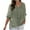 Green, variant on CAIXIA Women's Casual V Neck Summer Tee Stylish Solid Color Top For Easy Outfit Pairing With Jeans And Pants Plus Size Tops for Women,Green