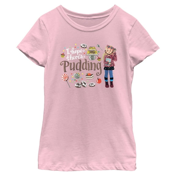 Girls Harry Potter Luna I Hope There's Pudding T Shirt